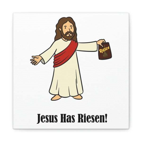 Humorous Gallery Canvas Print Wrap - Jesus Has Riesen! - Image 22