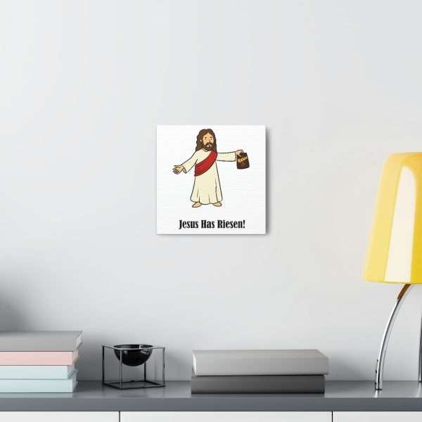 Humorous Gallery Canvas Print Wrap - Jesus Has Riesen! - Image 25