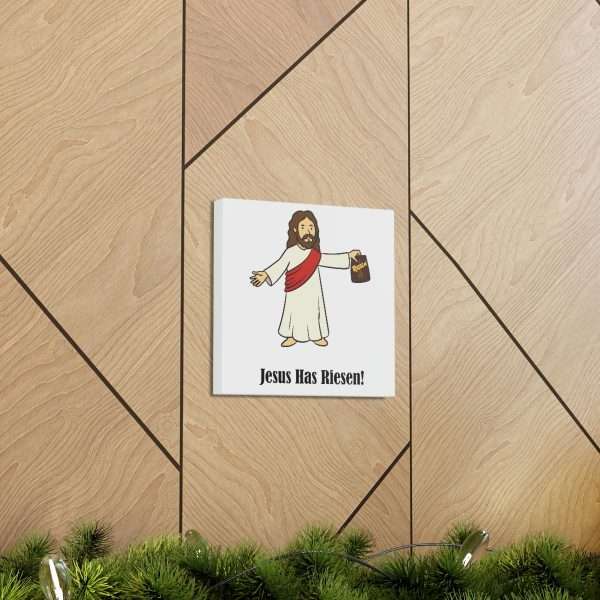 Humorous Gallery Canvas Print Wrap - Jesus Has Riesen! - Image 28