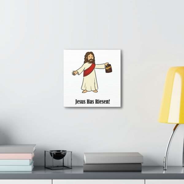 Humorous Gallery Canvas Print Wrap - Jesus Has Riesen! - Image 32