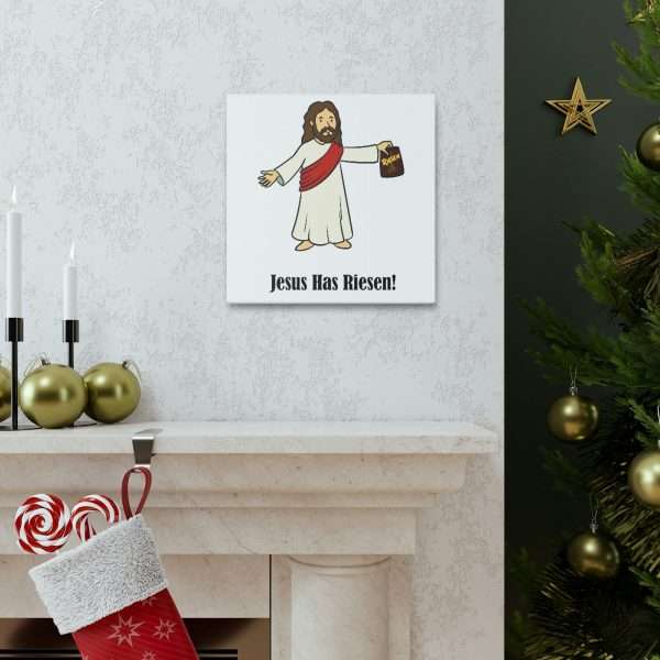 Humorous Gallery Canvas Print Wrap - Jesus Has Riesen! - Image 34