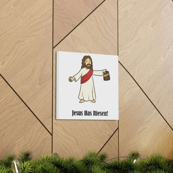 Humorous Gallery Canvas Print Wrap - Jesus Has Riesen! - Image 35