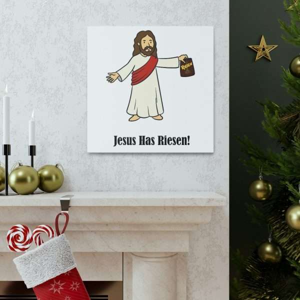 Humorous Gallery Canvas Print Wrap - Jesus Has Riesen! - Image 41