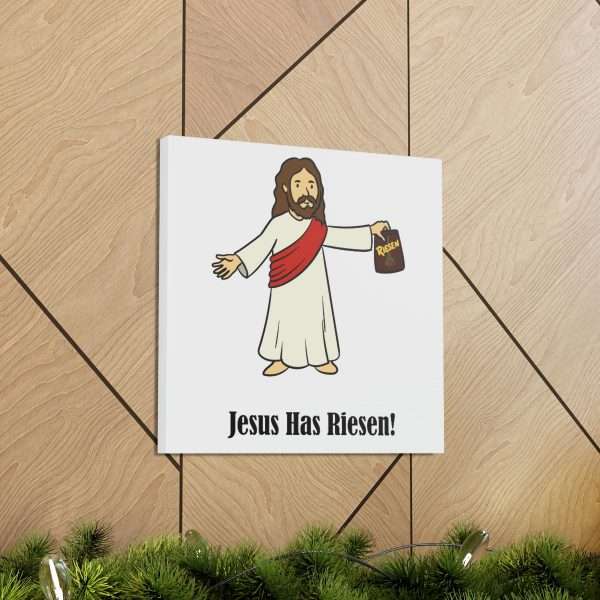 Humorous Gallery Canvas Print Wrap - Jesus Has Riesen! - Image 42