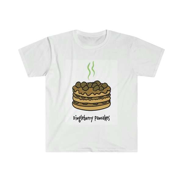 Humorous Unisex Soft-Style T-Shirt - Dingleberry Pancakes