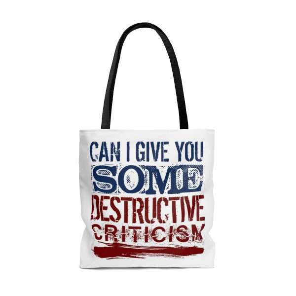 Funny Tote Bag - Can I Give You Some Destructive Criticism? - Image 10