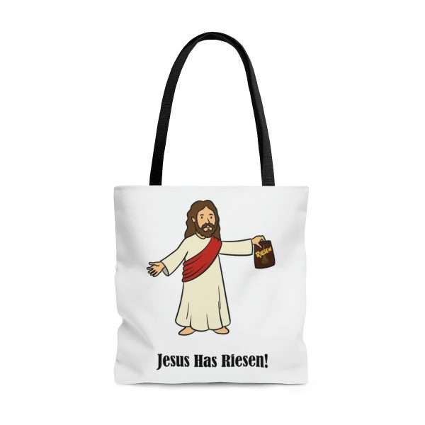 Humorous Tote Bag - Jesus Has Riesen! - Image 9