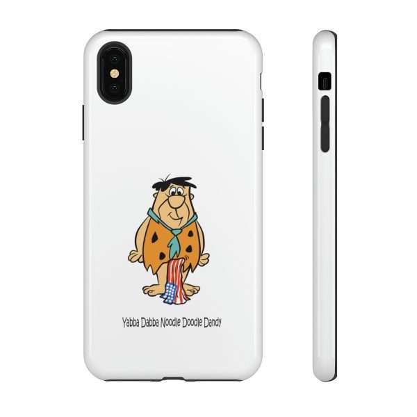 Humorous Tough Phone Case - Yabba Dabba Noodle Doodle Dandy - Image 87