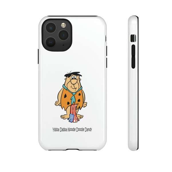 Humorous Tough Phone Case - Yabba Dabba Noodle Doodle Dandy - Image 37