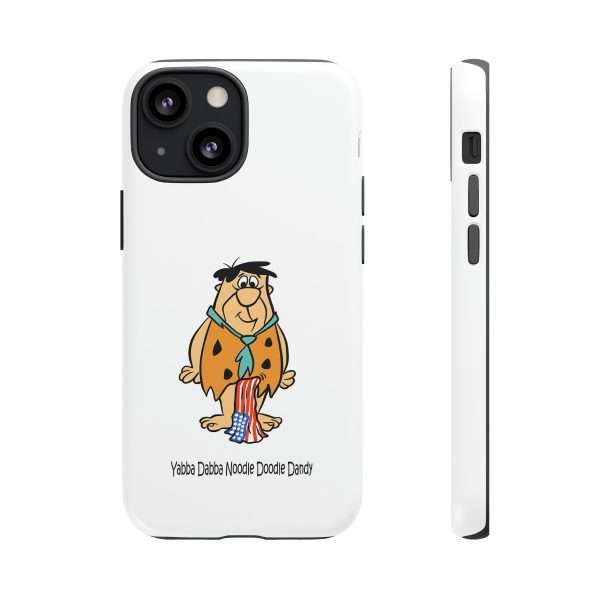 Humorous Tough Phone Case - Yabba Dabba Noodle Doodle Dandy - Image 105