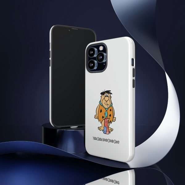 Humorous Tough Phone Case - Yabba Dabba Noodle Doodle Dandy - Image 2