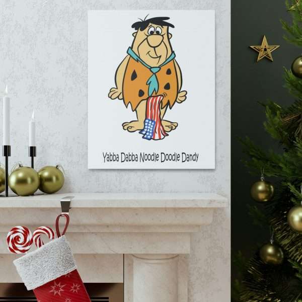 Humorous Gallery Canvas Print Wrap - Yabba Dabba Noodle Doodle Dandy - Image 13