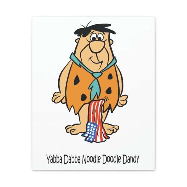 Humorous Gallery Canvas Print Wrap - Yabba Dabba Noodle Doodle Dandy - Image 8