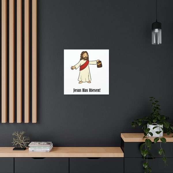 Humorous Gallery Canvas Print Wrap - Jesus Has Riesen! - Image 19