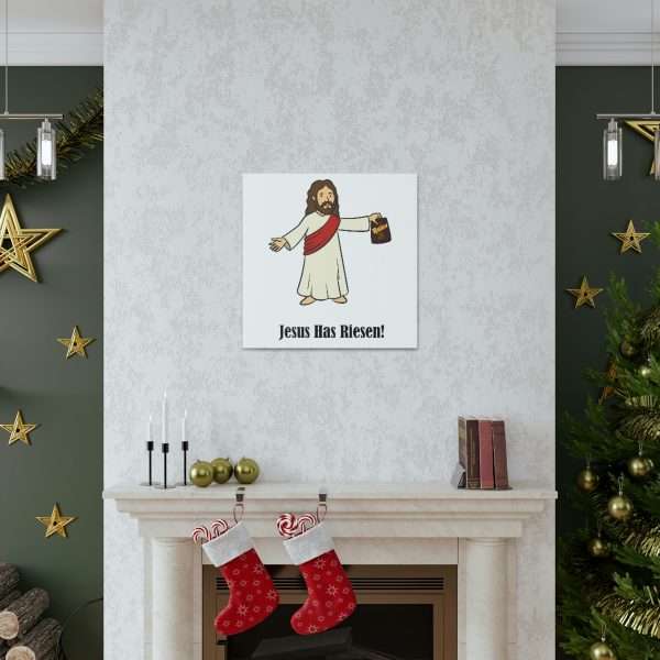 Humorous Gallery Canvas Print Wrap - Jesus Has Riesen! - Image 20