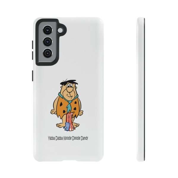 Humorous Tough Phone Case - Yabba Dabba Noodle Doodle Dandy - Image 53