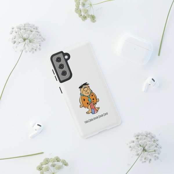 Humorous Tough Phone Case - Yabba Dabba Noodle Doodle Dandy - Image 56