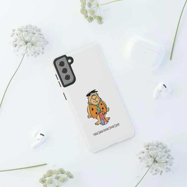 Humorous Tough Phone Case - Yabba Dabba Noodle Doodle Dandy - Image 58