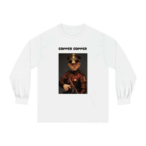 Humorous Unisex Classic Long Sleeve T-Shirt - Copper Copper - Image 2