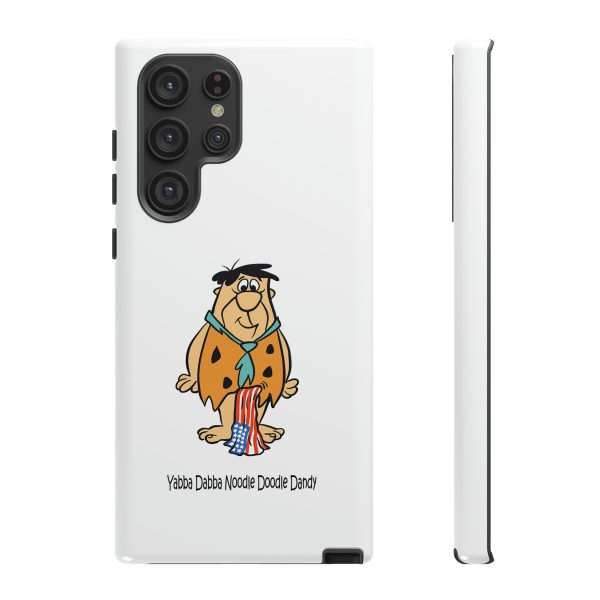 Humorous Tough Phone Case - Yabba Dabba Noodle Doodle Dandy - Image 49