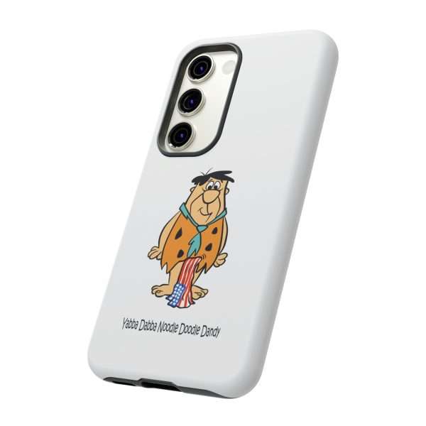 Humorous Tough Phone Case - Yabba Dabba Noodle Doodle Dandy - Image 5