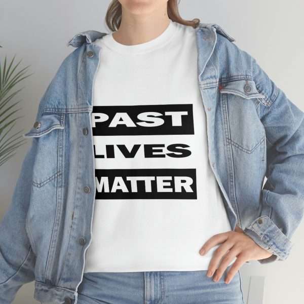 Funny Unisex Heavy Cotton T-shirt - Past Lives Matter