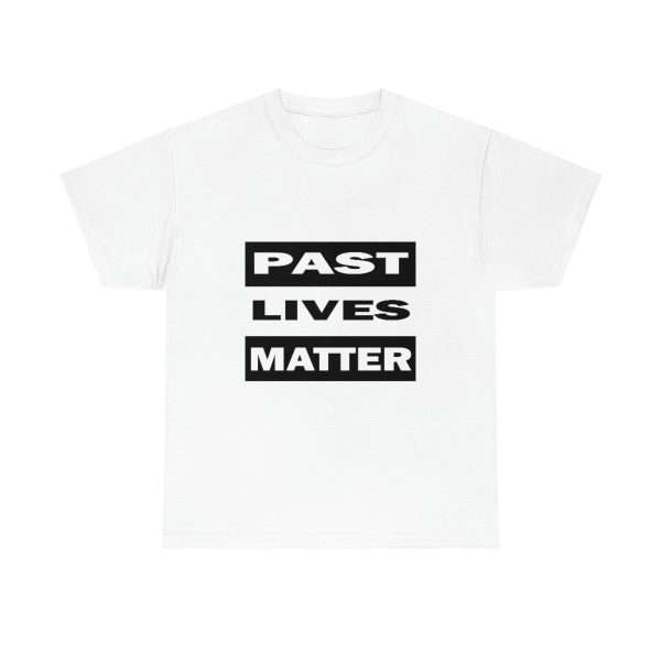 Funny Unisex Heavy Cotton T-shirt - Past Lives Matter - Image 2