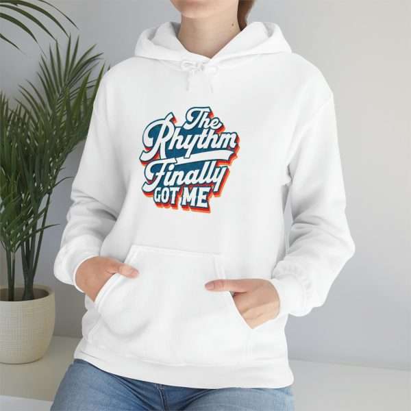 Funny Unisex Heavy Blend Hoodie Sweatshirt - The Rhythm Finally Got Me - Image 7