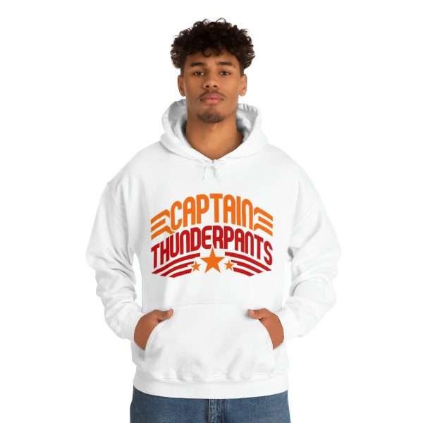 Funny Unisex Heavy Blend Hoodie Sweatshirt - Captain Thunderpants