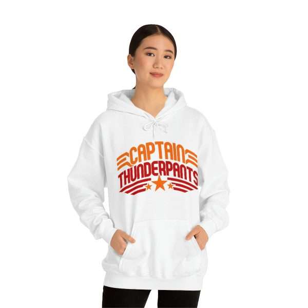 Funny Unisex Heavy Blend Hoodie Sweatshirt - Captain Thunderpants - Image 4