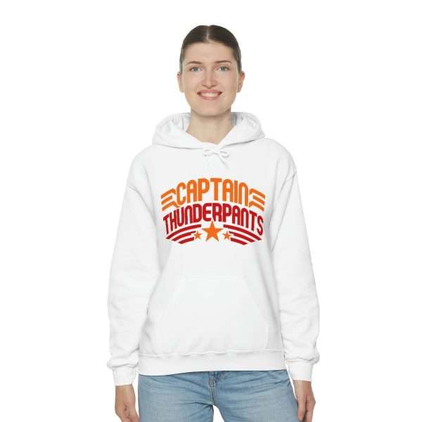 Funny Unisex Heavy Blend Hoodie Sweatshirt - Captain Thunderpants - Image 5