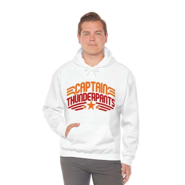 Funny Unisex Heavy Blend Hoodie Sweatshirt - Captain Thunderpants - Image 6