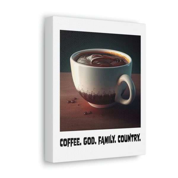 Funny Gallery Canvas Print Wrap - Coffee God Family Country - Image 16