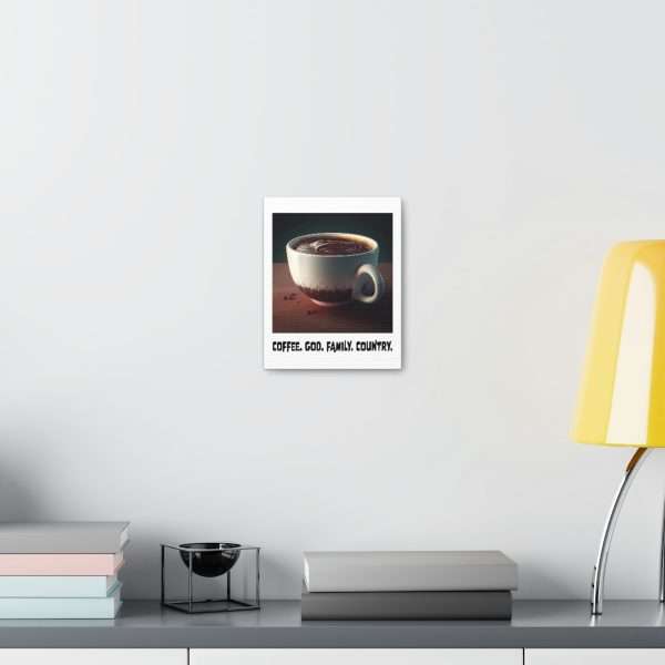 Funny Gallery Canvas Print Wrap - Coffee God Family Country - Image 18