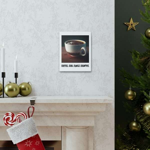 Funny Gallery Canvas Print Wrap - Coffee God Family Country - Image 20