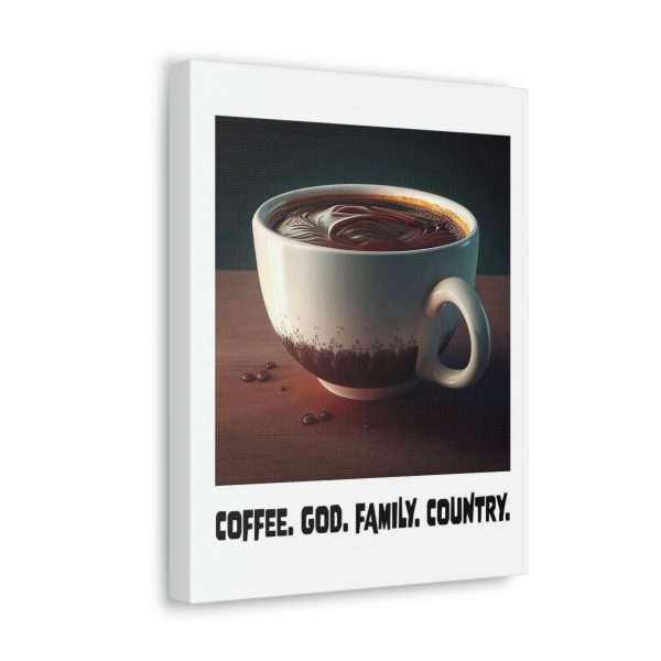 Funny Gallery Canvas Print Wrap - Coffee God Family Country - Image 23