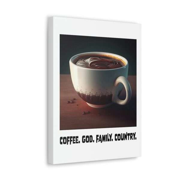 Funny Gallery Canvas Print Wrap - Coffee God Family Country - Image 30