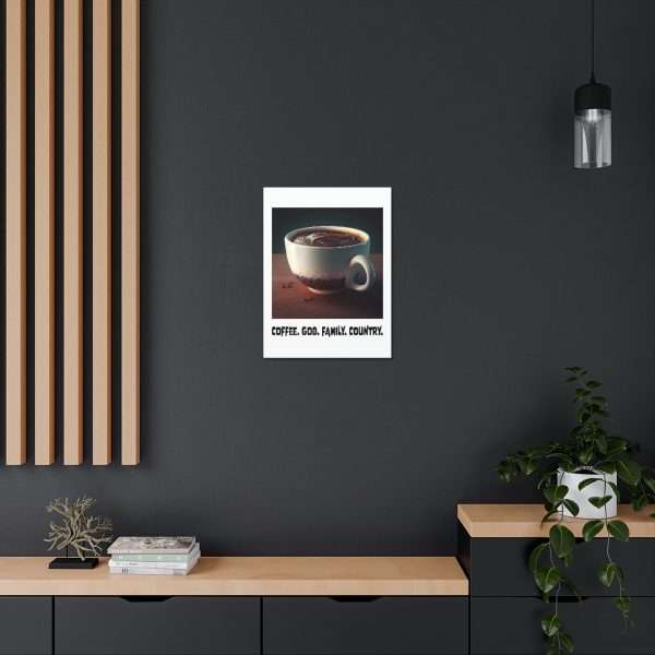 Funny Gallery Canvas Print Wrap - Coffee God Family Country - Image 40