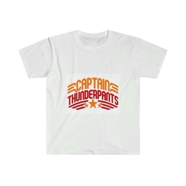 Funny Unisex Soft-Style T-Shirt - Captain Thunderpants