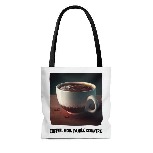 Funny Tote Bag - Coffee God Family Country - Image 6