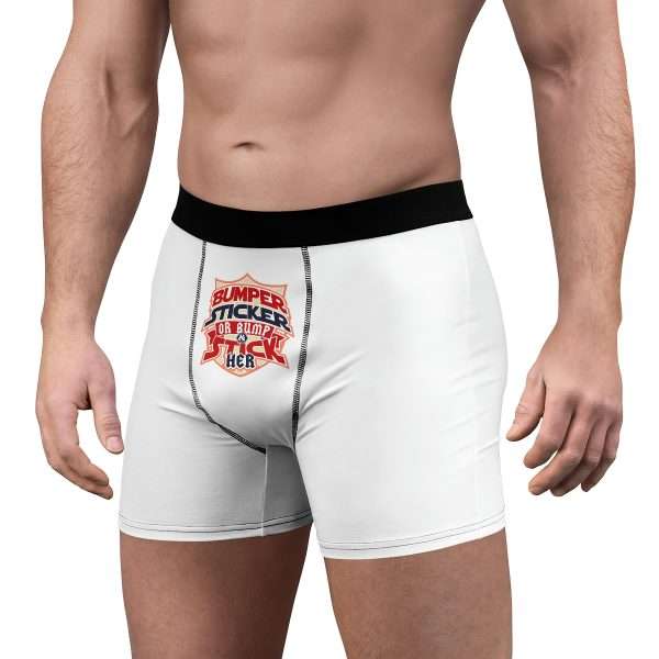 Funny Men’s Undies Boxer Briefs - Bumper Sticker or Bumper & Stick Her - Image 5