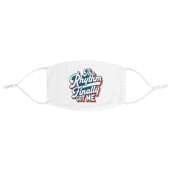 Funny Fabric Facemask - The Rhythm Finally Got Me - Image 2