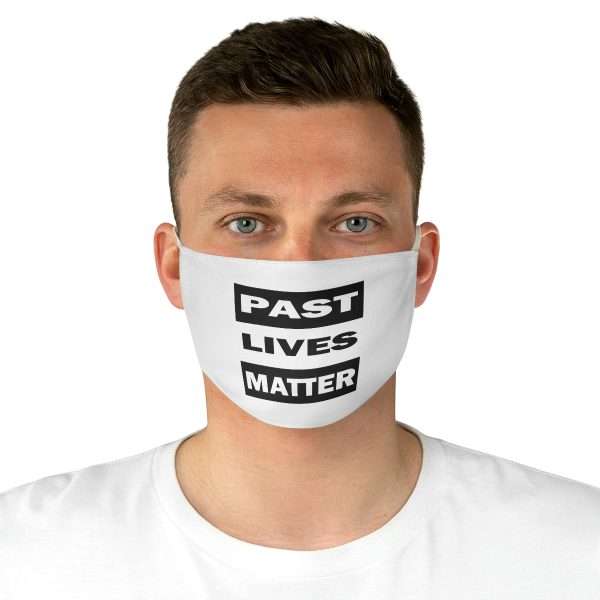 Funny Fabric Facemask - Past Lives Matter - Image 4