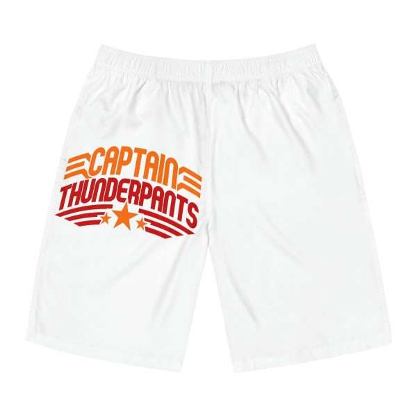 Funny Men's Board Shorts (AOP) - Captain Thunderpants - Image 10