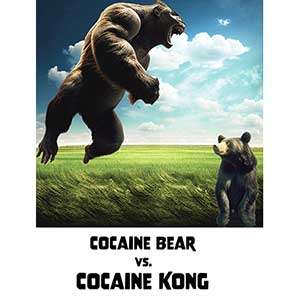 Cocaine Bear vs Cocaine Kong