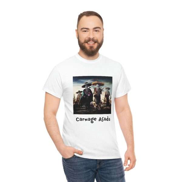 Funny Unisex Heavy Cotton T-shirt - Carnage Asada