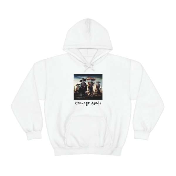 Funny Unisex Heavy Blend Hoodie Sweatshirt - Carnage Asada - Image 2