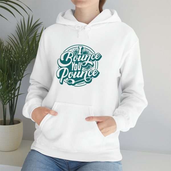 Funny Unisex Heavy Blend Hoodie Sweatshirt - I Bounce, You Pounce - Image 7