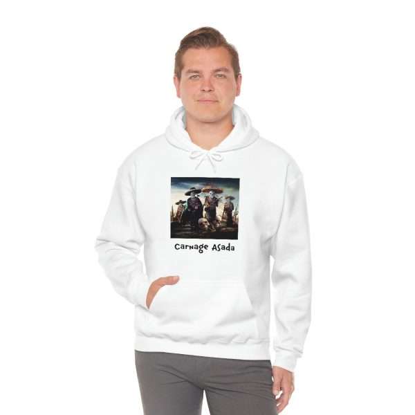 Funny Unisex Heavy Blend Hoodie Sweatshirt - Carnage Asada - Image 6