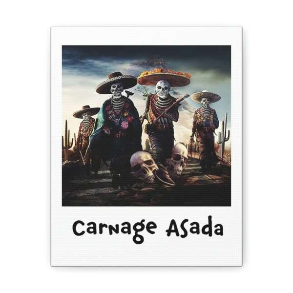 Funny Canvas Art Print Gallery Wrap - Carnage Asada - Image 15